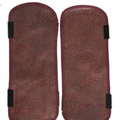 Kuber Industries Fabric Refrigerator Door Handle Covers|Keep Appliance Clean|Protective Electrical Kitchen Appliances cover (Maroon)